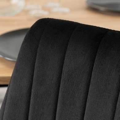 Обеденный стул Mebel Elit BARI Welur Черный ME.BARI/CZ/V/K фото - 11