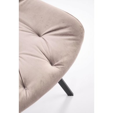 Обідній стілець поворотний Halmar K519 Бежевий V-CH-K/519-KR-BEŻOWY фото - 14