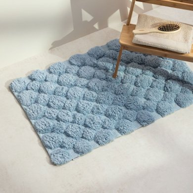 Коврик для ванной Homla BOLLE 50x80 см Голубой 239983 фото - 5