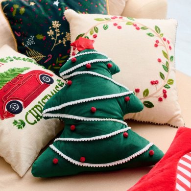 Декоративная подушка Homla MEDBY 38x43 см Зеленый 223159 фото - 6