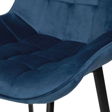 Обеденный стул Homla COLIN Welur Синий - 8 Обеденный стул Homla COLIN Welur Синий 207356 фото - 8