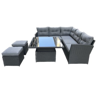 Комплект садових меблів Garden Line MARINE II Сірий ABI8212 фото - 2