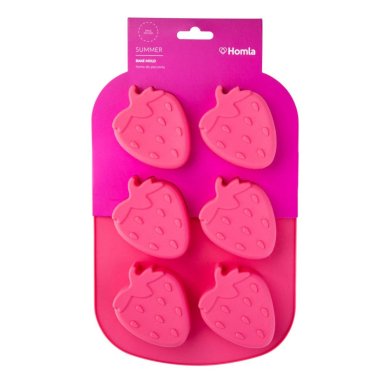 Форма для випікання Homla SUMMER 26х18х3 см Рожевий - 4 Форма для випікання Homla SUMMER 26х18х3 см Рожевий 228366 фото - 4