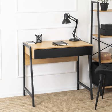 Письмовий стіл Mebel Elit MORI Чорний - 4 Письмовий стіл Mebel Elit MORI Чорний ME.MORI/D/CZ/B фото - 4