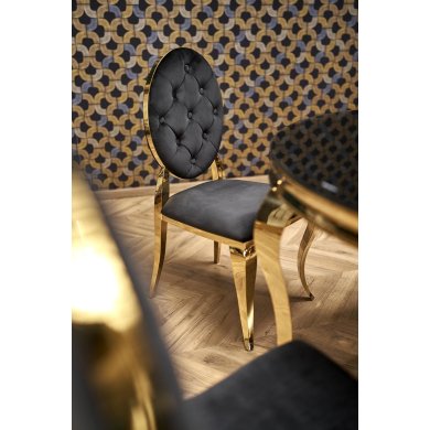 Обеденный стул Halmar K556 Черный - 14 Обеденный стул Halmar K556 Черный V-CH-K/556-KR фото - 14