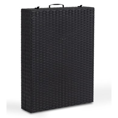 Складной шезлонг Mebel Elit LUIZJANA Черный - 13 Складной шезлонг Mebel Elit LUIZJANA Черный ME.LUIZJANA/CZ/P/T/OGR/LEZ фото - 13