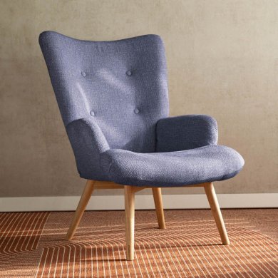 Кресло мягкое Homla MOSS POP Синий 223758 фото - 7