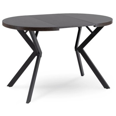 Раскладной обеденный стол Mebel Elit DORIAN Черный - 5 Раскладной обеденный стол Mebel Elit DORIAN Черный ME.DORIAN/CZ/CZ/S фото - 5