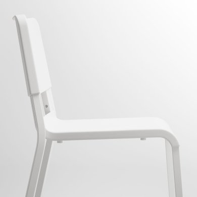 IKEA Обеденный стул TEODORES Белый (ИКЕА TEODORES) 90350937 фото - 10