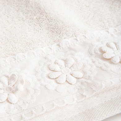 Рушник для рук Homla RESU 50x90 см Екрю 243405 фото - 3