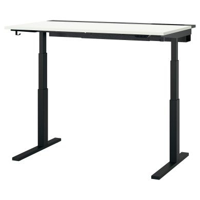 IKEA Письменный стол для работы сидя/стоя MITTZON Белый (ИКЕА МИЦОН) 69528551
