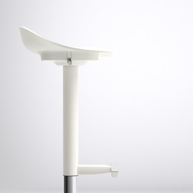 IKEA Барний табурет JANINGE Білий (ИКЕА JANINGE) 70246089 фото - 6