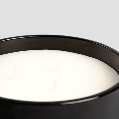 Ароматична свічка Homla AURA Sandalwood 870 г Чорний 237566 фото - 4