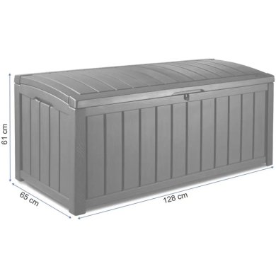 Садова скриня Keter GLENWOOD 390 л Коричневий 230399-1 фото - 8