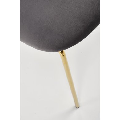 Обідній стілець Halmar K499 Попелястий V-CH-K/499-KR-POPIELATY фото - 11