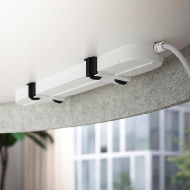 Письмовий стіл з кабіною MITTZON Білий - 2 IKEA Письмовий стіл з кабіною MITTZON Білий (ИКЕА МИЦОН) 70528183 фото - 2