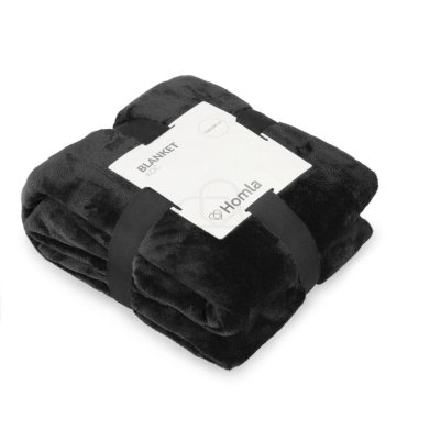 Плед Homla ROTE 150x200 см Черный 161097 фото - 6