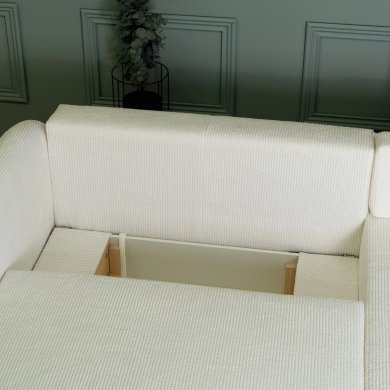 Розкладний диван Mebel Elit OLE R Кремовий - 10 Розкладний диван Mebel Elit OLE R Кремовий MLK.OLIO/ELMA04/NARP фото - 10