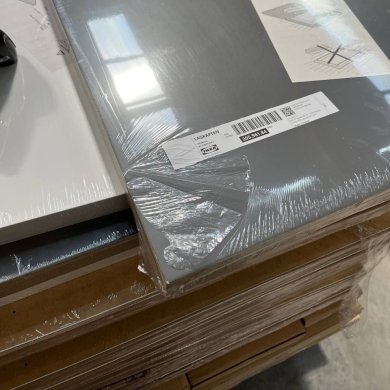 IKEA УЦІНКА Стільниця LAGKAPTEN 120x60 см Темно-сірий brak2/20596184 фото - 2