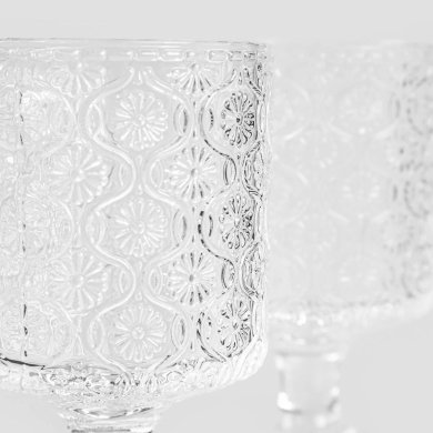 Набор бокалов Homla LYNETTO 230 мл 2 шт Прозрачный 240777 фото - 3