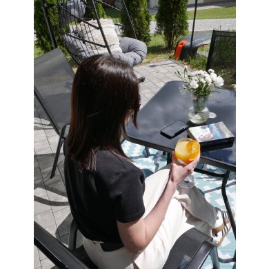 Комплект садових меблів Garden Line RANG 2 Чорний - 8 Комплект садових меблів Garden Line RANG 2 Чорний TIH3521 фото - 8