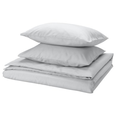 IKEA Комплект постельного белья PILTANDVINGE 200х200 см Серый (ИКЕА ПИЛТАНДВИНГЕ) 50579084