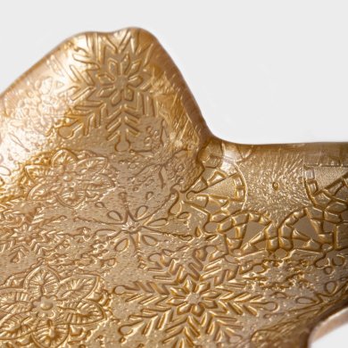 Сервировочное блюдо Homla BLITS 32х3,5 см Золотой 237100 фото - 3