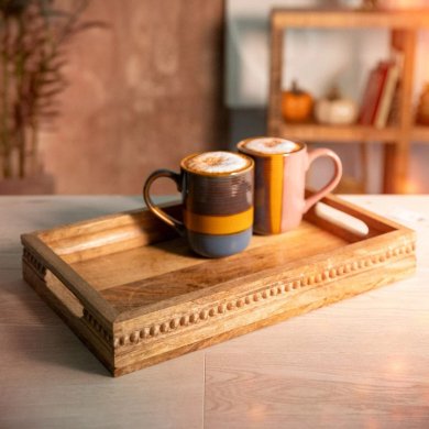 Поднос Homla HAMSA 41x26x6 см Дерево - 5 Поднос Homla HAMSA 41x26x6 см Дерево 215415 фото - 5