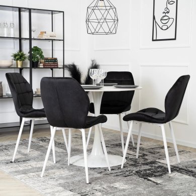 Обідній стілець Mebel Elit LUCKY 2 Чорний - 10 Обідній стілець Mebel Elit LUCKY 2 Чорний ME.LUCKY/CZ/B/V/K фото - 10