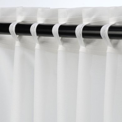 IKEA Шторы HILJA 145x250 см 2 шт Белый (ИКЕА ХИЛА) 50430818 фото - 3
