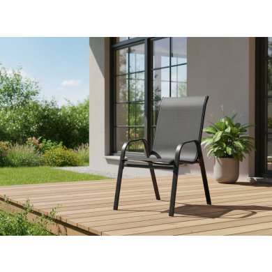 Комплект садових стільців Garden Line TIH1625 2 шт Чорний TIH1625 фото - 4