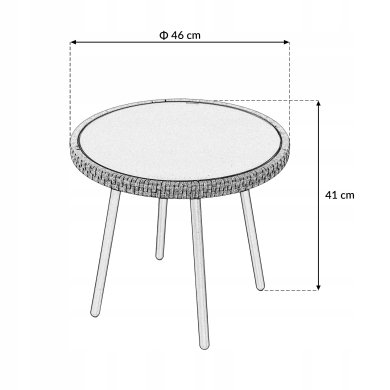 Комплект садовой мебели Kontrast VERONA PRO Серый 5.05.12276 фото - 7