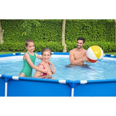 Каркасный бассейн Bestway 56681 STEEL PRO 366x76 см Синий BES56681 фото - 7