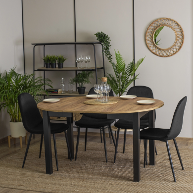 Обідній стілець Mebel Elit OSCAR Чорний - 7 Обідній стілець Mebel Elit OSCAR Чорний ME.OSCAR/CZ/V/K фото - 7