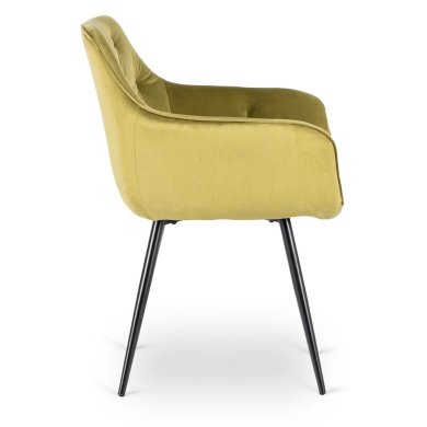 Обеденный стул Mebel Elit MODESTO Welur Фисташковый ME.MODESTO/CU/CZ/V/K фото - 4