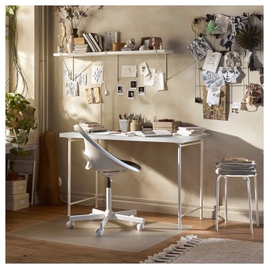 IKEA Ніжка для столу SPAND 70 см Білий (ИКЕА СПАНД) 10569464 фото - 6