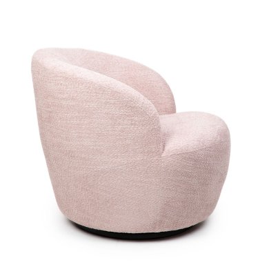 Кресло мягкое поворотное Homla SVINGEN Розовый 221255 фото - 3