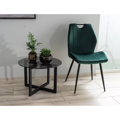 Обеденный стул Signal ARCO Welur Зеленый ARCOVCZ фото - 3