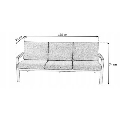 Комплект садовой мебели Kontrast BALI Дерево 5.05.12986 фото - 8