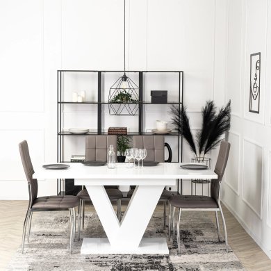 Обідній стілець Mebel Elit MOLLY Сірий ME.MOLLY/P/CH/E/K фото - 10