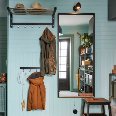 IKEA УЦЕНКА Зеркало NISSEDAL 65х150 см Черный brak/70320319 фото - 5