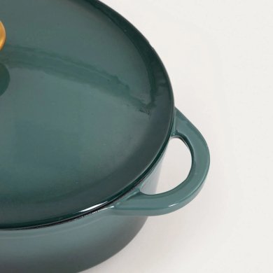 Каструля з кришкою Homla ANDREAS 4,5 л Зелений 244318 фото - 3
