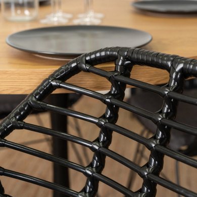 Обідній стілець Mebel Elit MUSA Чорний - 11 Обідній стілець Mebel Elit MUSA Чорний ME.MUSA/CZ/CZ/RT/K фото - 11