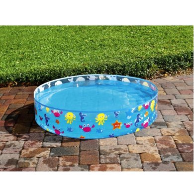 Детский каркасный бассейн Bestway 55028 122х25 см Принт BES55028 фото - 4