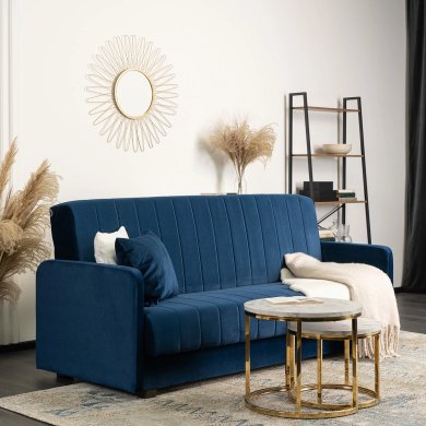 Розкладний диван Mebel Elit PORTO Синій PPHUE.PIEER/KRONOS9/WER фото - 4