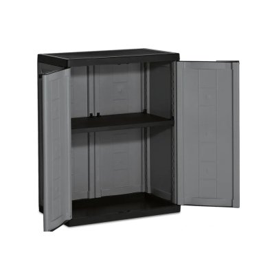 Садова шафа Keter/Kis ARMADIO BASSO JOLLY Сірий 242871 фото - 2