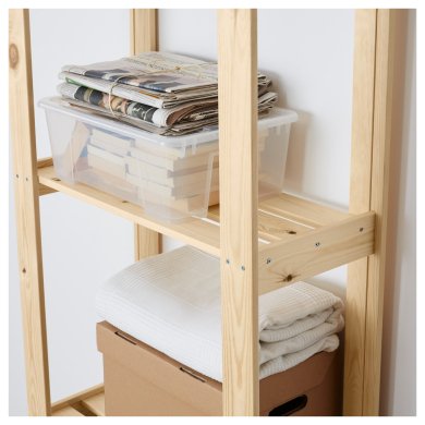 IKEA Стеллаж ALBERT Дерево (ИКЕА АЛЬБЕРТ) 00111994 фото - 3