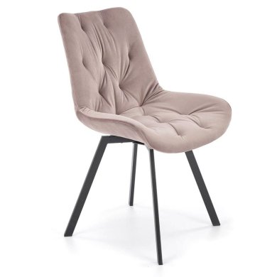 Обідній стілець поворотний Halmar K519 Бежевий V-CH-K/519-KR-BEŻOWY фото - 3