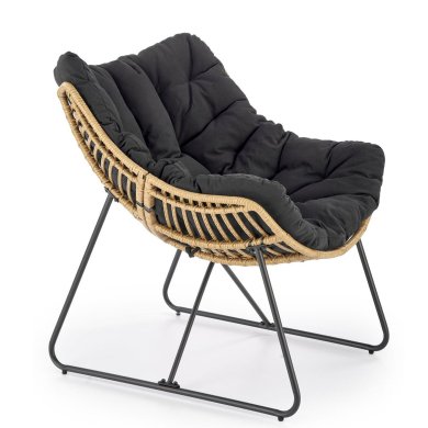 Садовое кресло Halmar WHISPER Черный V-CH-WHISPER-FOT фото - 2