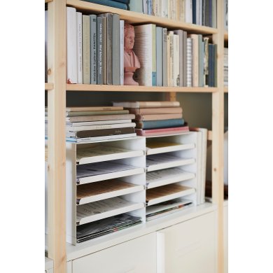 IKEA Органайзер для паперу KVISSLE (ИКЕА КВИССЛЕ) 70198031 фото - 7